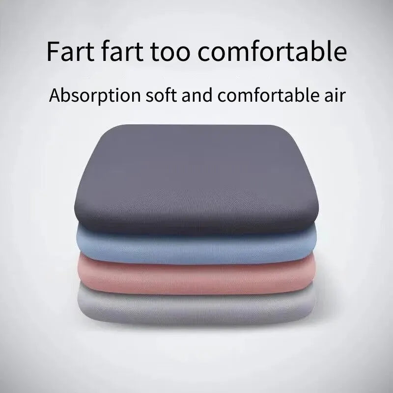 Ergonomic Memory Foam Seat Cushion – Hemorrhoid Relief & Support for Office, Students & Prolonged Sitting