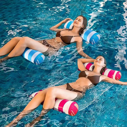 2024 New Water Hammock Recliner - Inflatable Floating Swimming Mattress for Sea, Pool Party Toy Lounge Bed