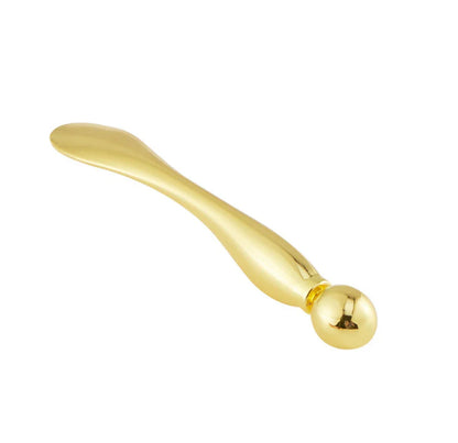 Metal Face Massage Stick — Anti-Wrinkle Eye Cream Applicator & Mask Mixing Spatula for Facial Care