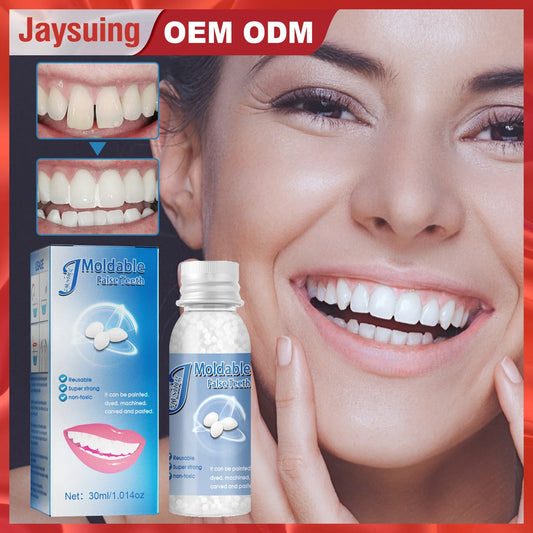 Temporary Tooth Repair Resin – 10/20/30ML Shapeable Dental Glue for Filling Broken Teeth, Dentures & Halloween Fangs