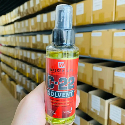 C-22 Solvent Spray Remover — Lace Wig & Toupee Adhesive Remover, Wig Glue & Tape Hair Extension Cleaner