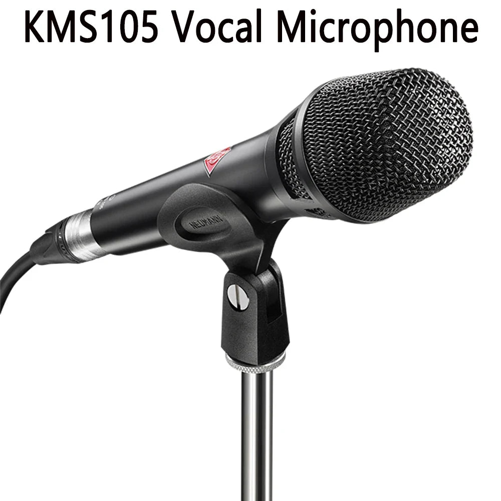 KMS105 Supercardioid Condenser Microphone - Vocal Mic for Recording, Studio & Audio Broadcast