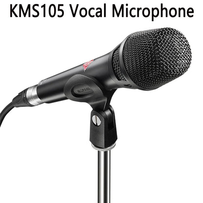 KMS105 Supercardioid Condenser Microphone - Vocal Mic for Recording, Studio & Audio Broadcast