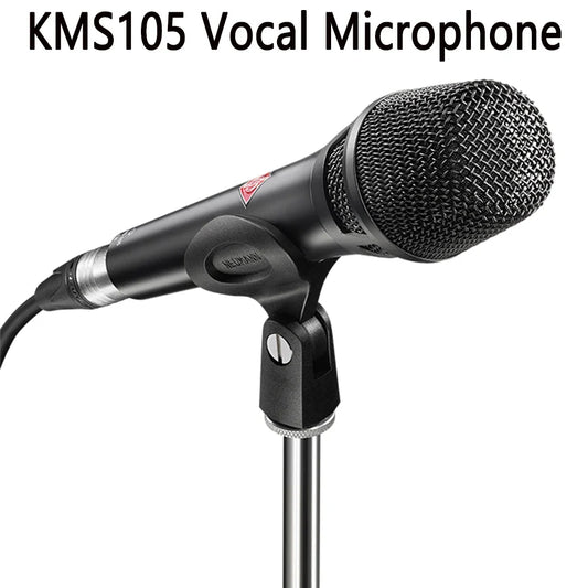 KMS105 Supercardioid Condenser Microphone - Vocal Mic for Recording, Studio & Audio Broadcast