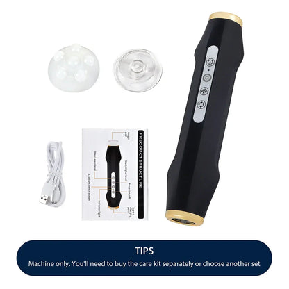 Oxygen Bubble Pen - Portable CO2 Oxygen Facial Machine for Skin Care, Facial SPA & Beauty Treatment