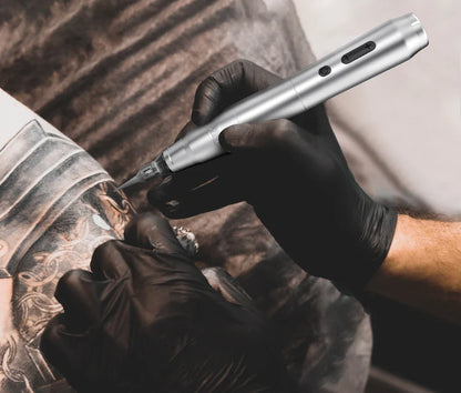 New Wireless Rotary Tattoo Machine – German Motor Pen with 1200mAh Battery, Fast Charge & 3.5mm Stroke