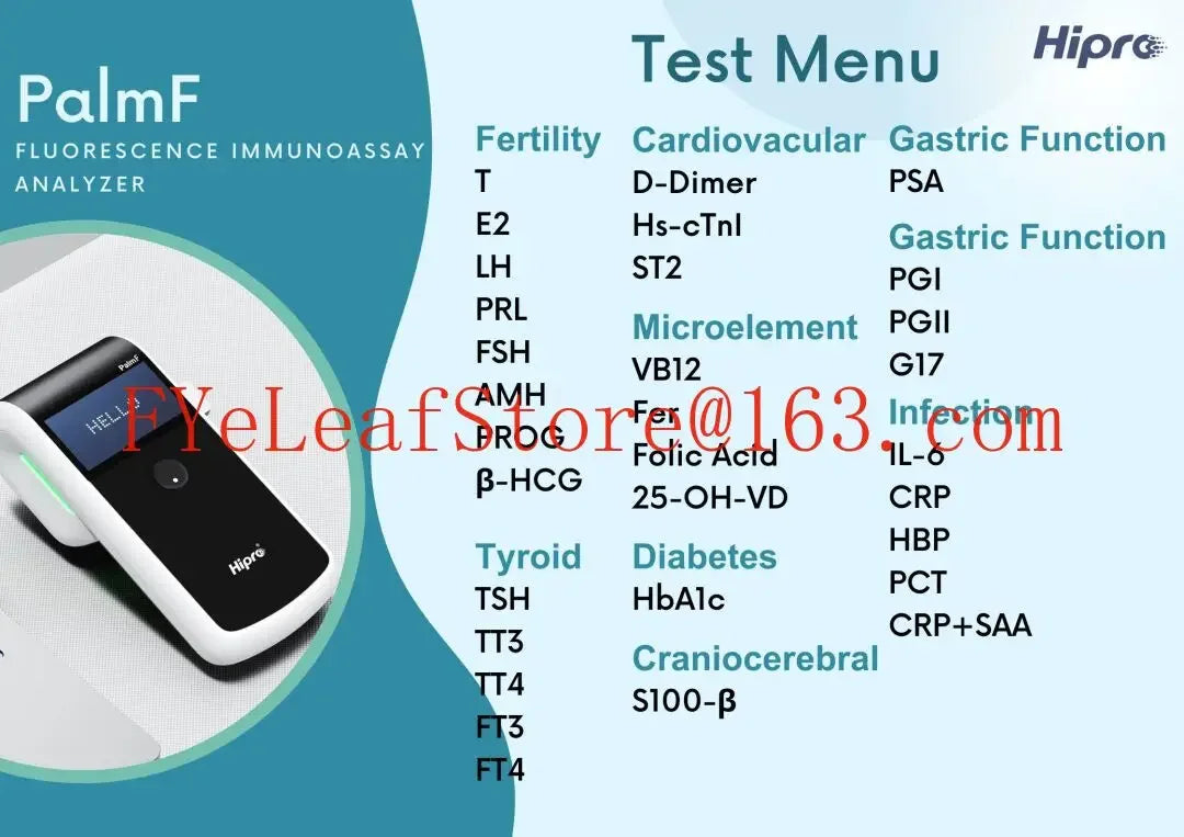 CE-Approved POCT Cardiac Troponin I Analyzer — Accurate Medical Diagnostic Test Kit