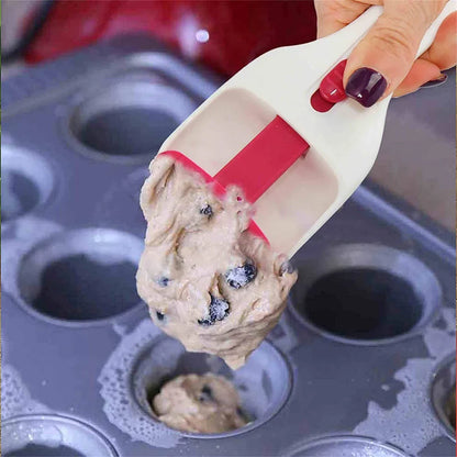 Cake Batter Dispenser Spoon – DIY Cupcake & Baking Tool for Flour, Paste & Precise Batter Pouring Kitchen Accessory