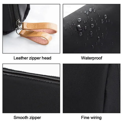 Portable Women’s Mini Makeup & Cosmetic Bag – Small Lipstick Pouch & Toiletry Organizer