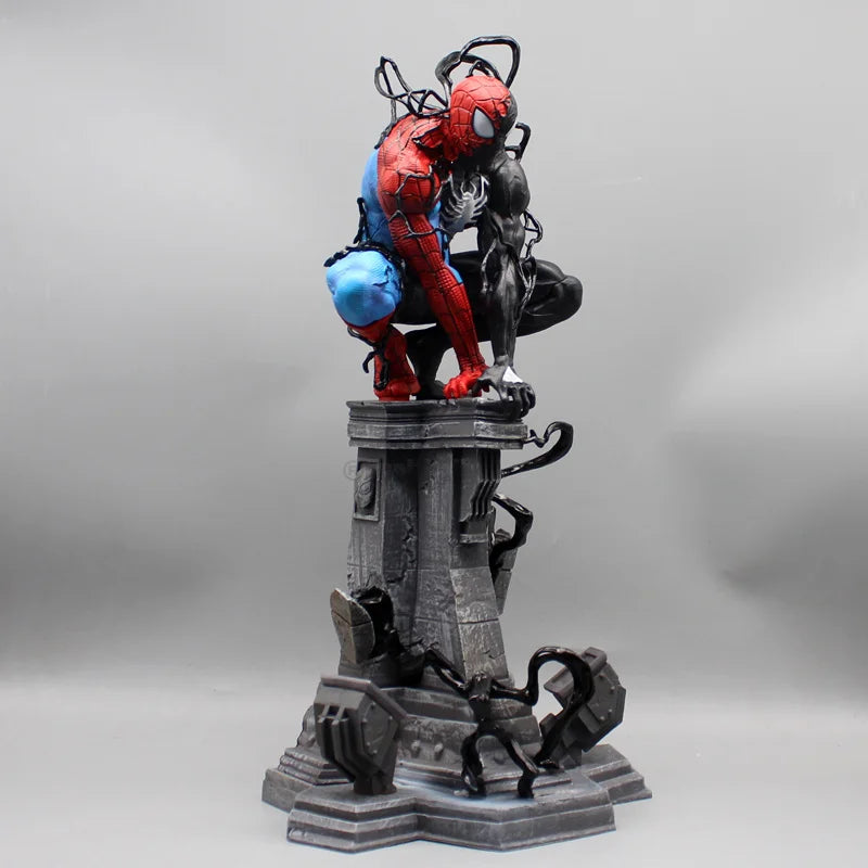 Spider-Man Venom Symbiote Figure — PVC Desktop Statue | Venom Figurine Model Toy Christmas Gift