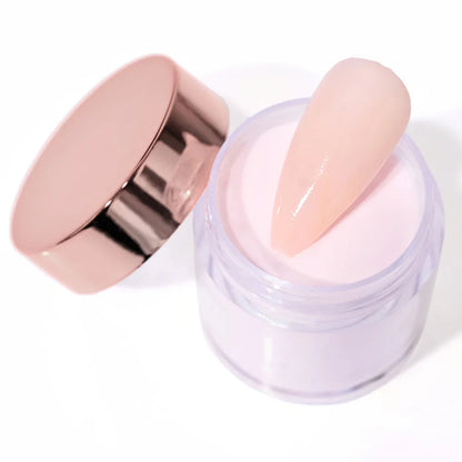 12-Color Nude Pink 3-in-1 Professional Acrylic Powder Set - 12 Jars for Dip & Acrylic Nail Extensions, Structure & Dust, 10g Each