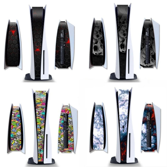 Middle Skin Sticker for PlayStation 5 – Universal Decoration Strip for PS5 Disc & Digital Version Console Skin