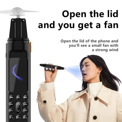 SERVO BM111 3-in-1 Magic Voice Pen Phone – Portable Dual SIM Mobile, Bluetooth Dial Recorder, and Original Telephone Device