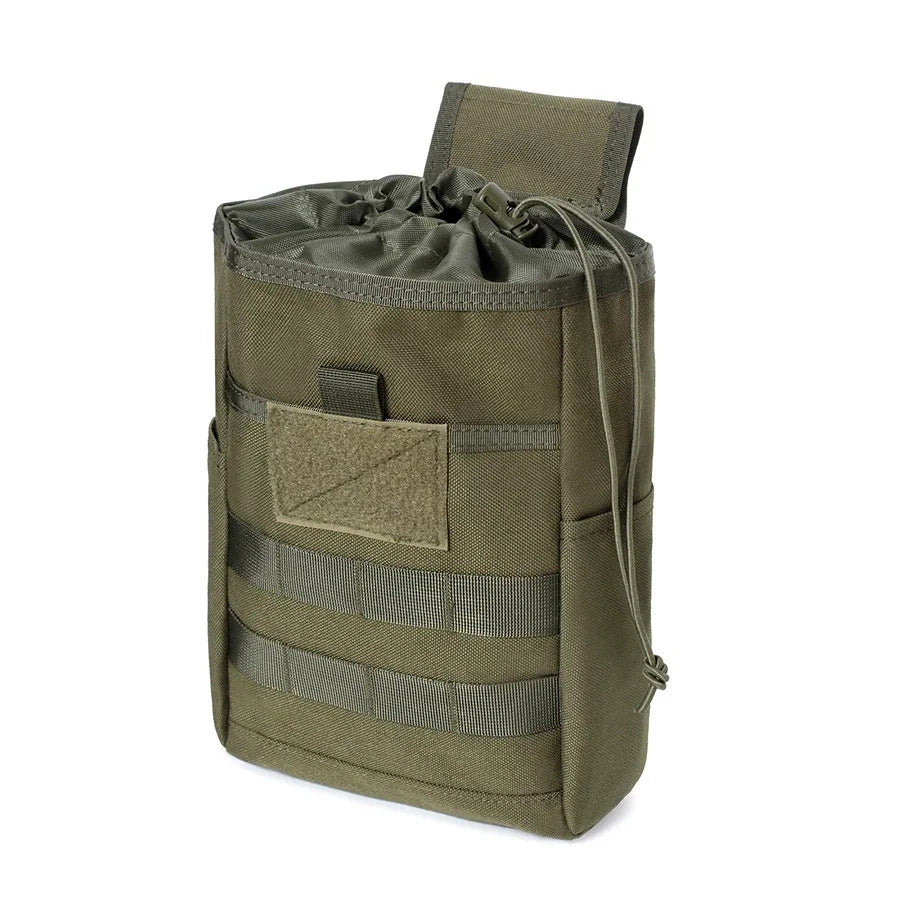Foldable Molle Dump Pouch – Ammo Magazine Waist Pack, Hunting & EDC Utility Bag