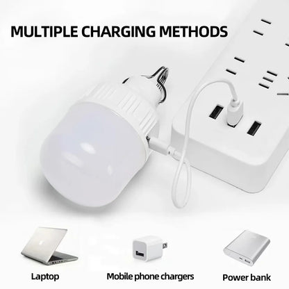 Portable USB Rechargeable LED Pendant Light – High Brightness Waterproof Outdoor Camping, Fishing & Emergency Lamp