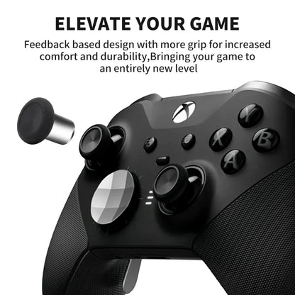 Xbox One Elite Series 2 Controller Accessories Kit – Metal D-Pad, Trigger Paddles & Thumb Stick Grips
