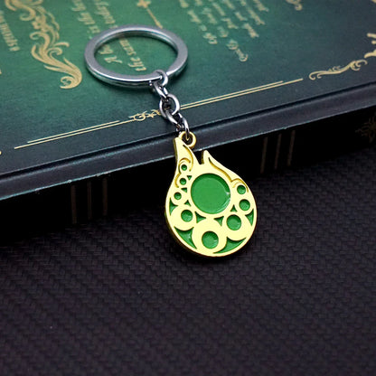 Zelda Tears of the Kingdom Keychain – Breath of the Wild Pendant Key Ring for Men