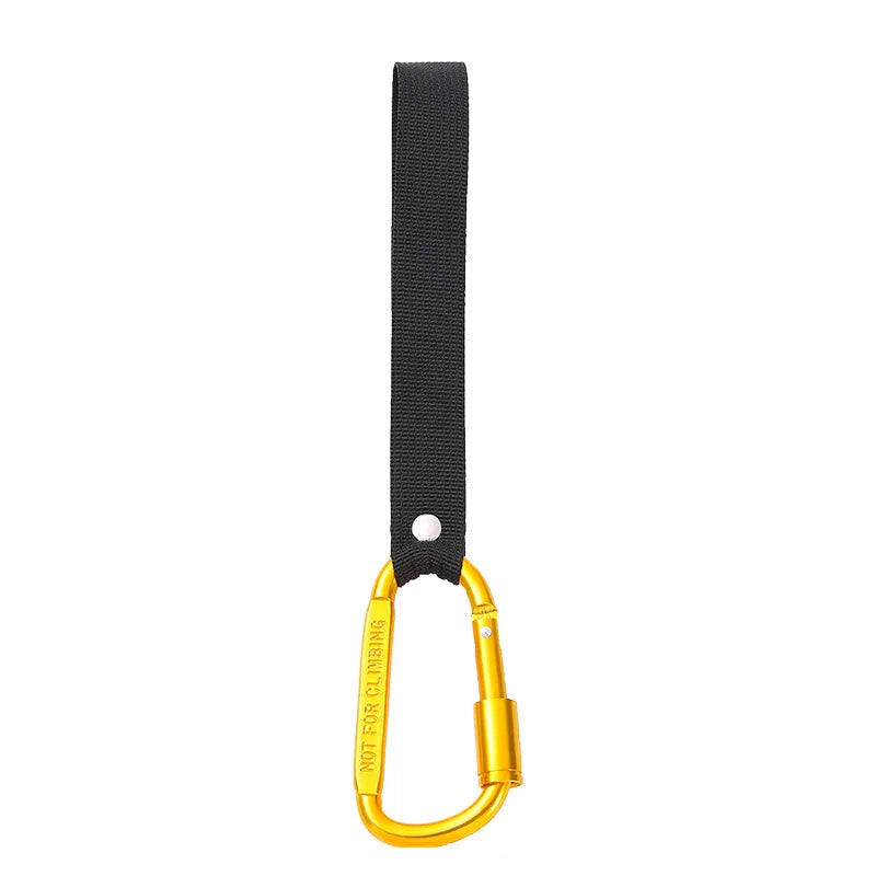 Black Aluminum Alloy Front Handlebar Hook – No-Drill Clip for Motorcycle, Electric Scooter & Bicycle