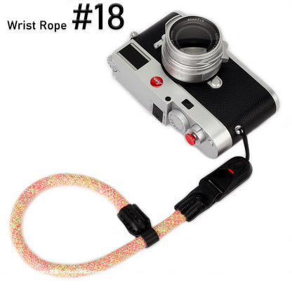 Nylon Rope Sling Quick Release Camera Strap – Wrist & Neck Shoulder Strap for Fujifilm, Sony, Nikon, Canon & Leica Mirrorless Cameras