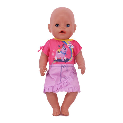 Official Doll Clothes & Accessories – Matching Style Outfits for 18-Inch American & 43cm Reborn Baby Dolls, Our Generation Girl Toys Gift