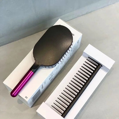 Dyson Airbag Hairbrush Styling Kit – Comb Set with Wide Tooth, Cylinder Comb & Massage Airbag for Curly Hair