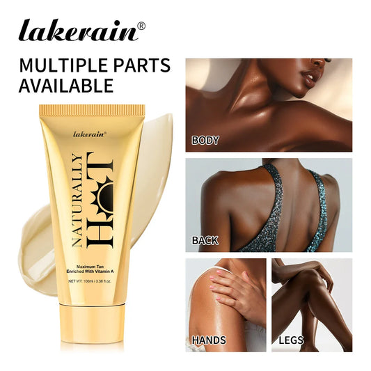 AG Hot Tanning Cream — Long-Lasting Bronzer for Smooth, Non-Sticky Skin, Suitable for All Skin Types