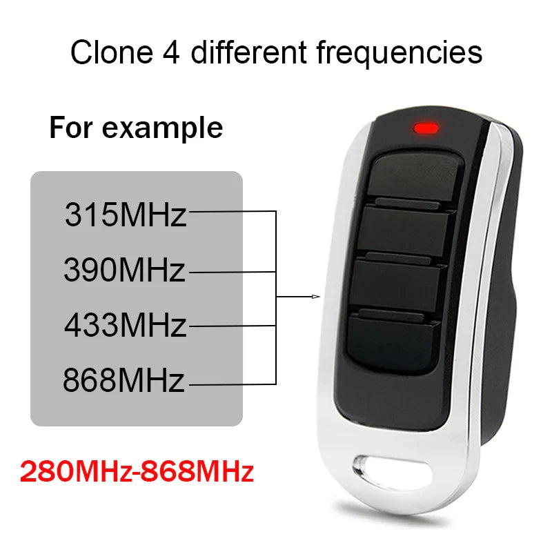 868MHz & 433MHz Garage Door Remote Control | XT2 XT4 SLH LR Transmitter for Gate & Opener   2/2