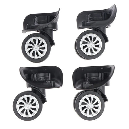 Universal 360° Swivel Suitcase Wheels — Replacement Trolley Luggage Wheels