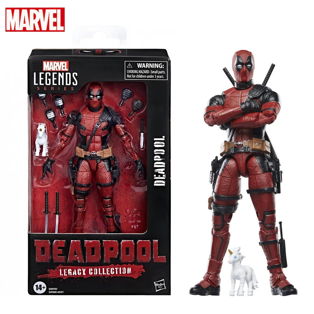 Deadpool Action Figure – X-Men Legends Series, Wade Wilson Joint Mobility Model, Collectible Toy & Gift Decoration