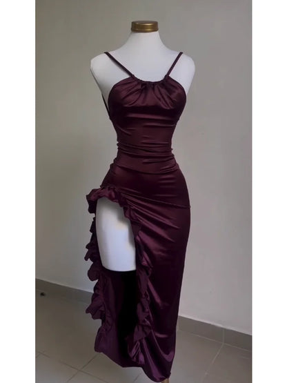 2024 Y2K Sexy Halter Spice Girl Dress – Summer Cross-Border Europe & US Trend