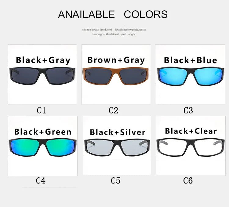 MAGNUM Men’s Polarized Sunglasses — Anti-Glare Driving & Sports Glasses with UV400