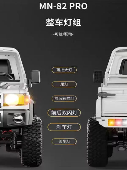 MN82 Pro RC Off-Road Vehicle — 1:12 Scale 4WD Climbing Car for Toyota LC79 Simulation