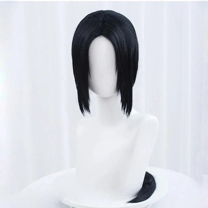 Anime Uchiha Itachi Cosplay Wig – Long Straight Black Heat-Resistant Synthetic Hair