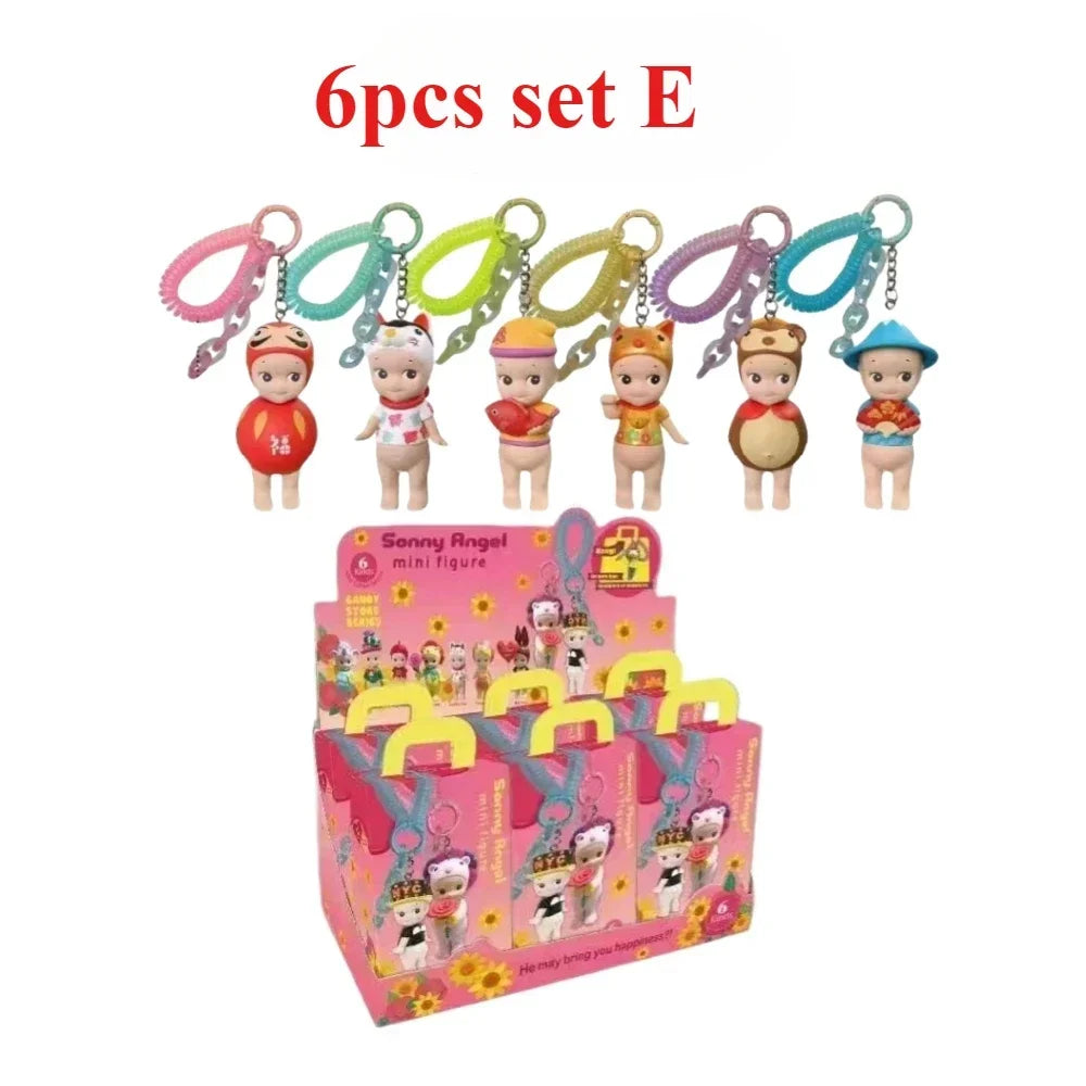 Candy House Keychain Blind Box – Cute Handmade Doll Bag Pendant for Girls
