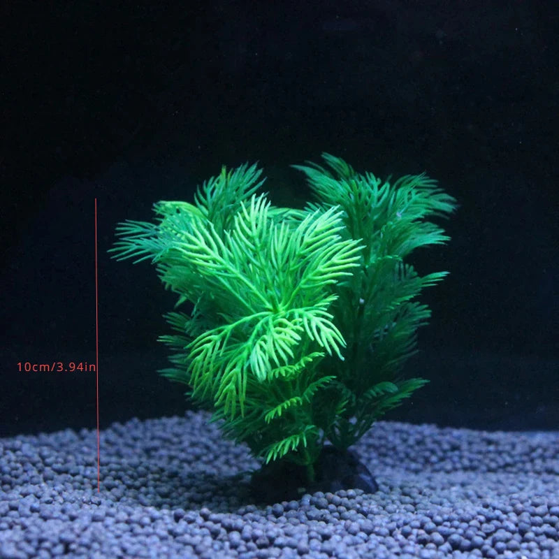 Artificial Aquarium Plants - Simulation Water Weeds Ornament, Aquatic Grass Decoration for Fish Tanks