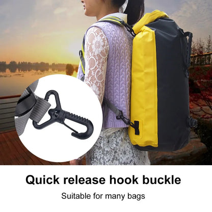 Nylon Durable Backpack Shoulder Straps - Adjustable, Repair Parts Accessory, Yellow + Gray