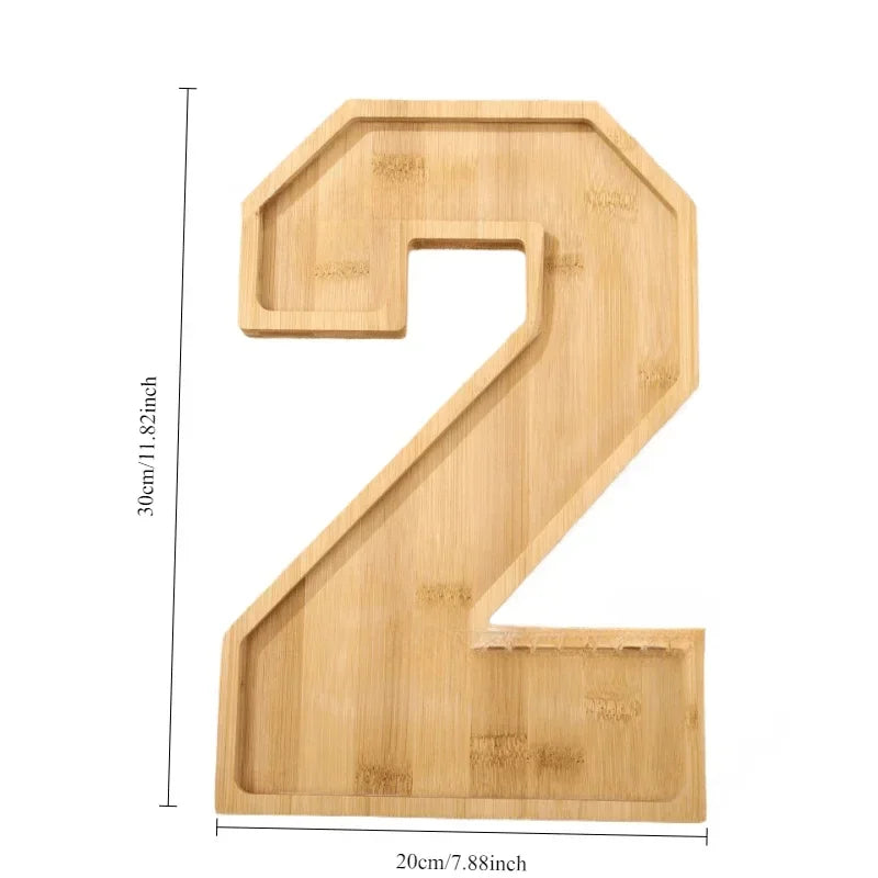 Digital Serving Tray – Fruit, Cheese & Vegetable Platter for Parties, Home Decor, and Xmas Gift