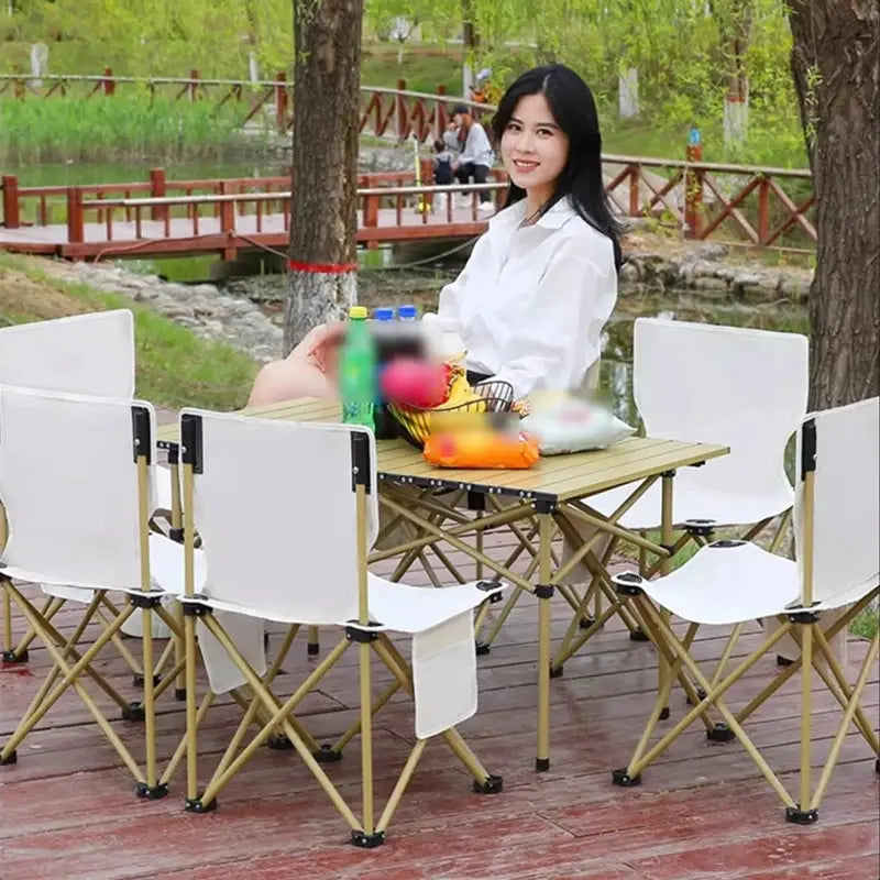 Outdoor Folding Chairs & Stools – Portable Fishing, Sketching, Mazha Small Benches, Leisure Beach Chairs