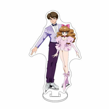 Ranma 1/2 Acrylic Stand Figure — 15cm Tendou, Akane, Hibiki & Ryoga Anime Model Plate, Cartoon Doll for Bedroom Display