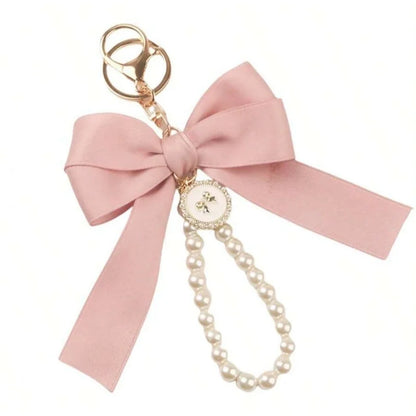 Large Bow Keychain — Decorative Bag & DIY Accessory for Hanging, Headphone Case, and Ornaments