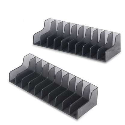 Data Frog 2-Pack Game Card & Disk Storage Stand for Nintendo Switch – Holds 24 Game Cartridges or Discs