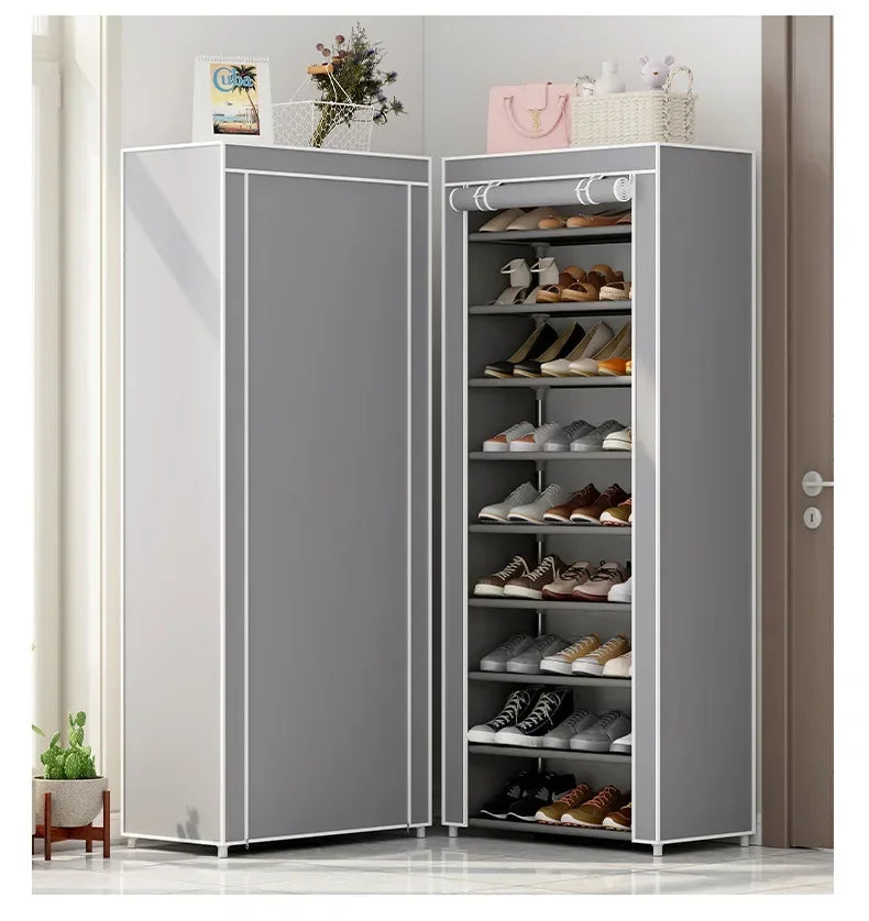 Modern Luxury Shoe Rack Organizer – Home Furniture Cabinet for Living Room, Entryway & Hallway Shoe Storage
