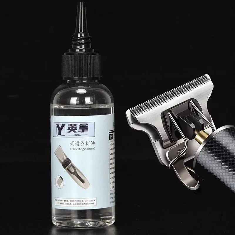 100ml Electric Clipper Maintenance Oil - Lubricant for Hair Trimmer Blades, Prevents Rusting, for Sewing & Hair Salon Clippers