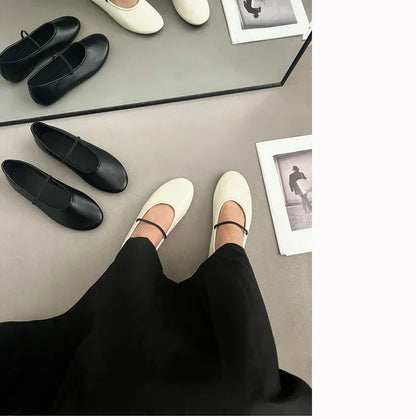 Designer Women’s Flats – Fashionable Slip-On Soft Sole Ballet Shoes, Casual Outdoor Ballerina Shoes for Ladies