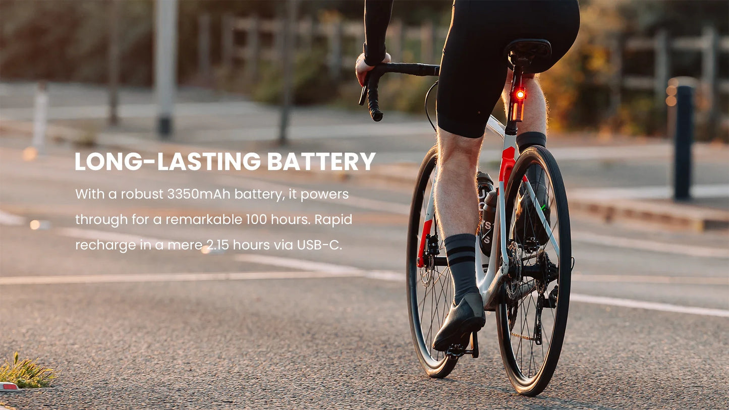 Magicshine Smart Bike Radar Tail Light – Rear View Cycling Taillight Compatible with GPS Bike Computers & Smartwatches
