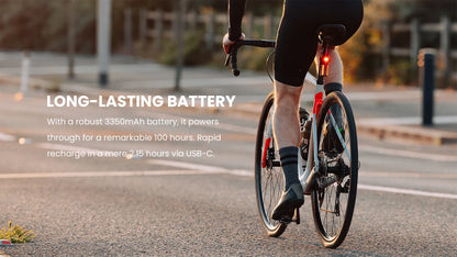 Magicshine Smart Bike Radar Tail Light – Rear View Cycling Taillight Compatible with GPS Bike Computers & Smartwatches