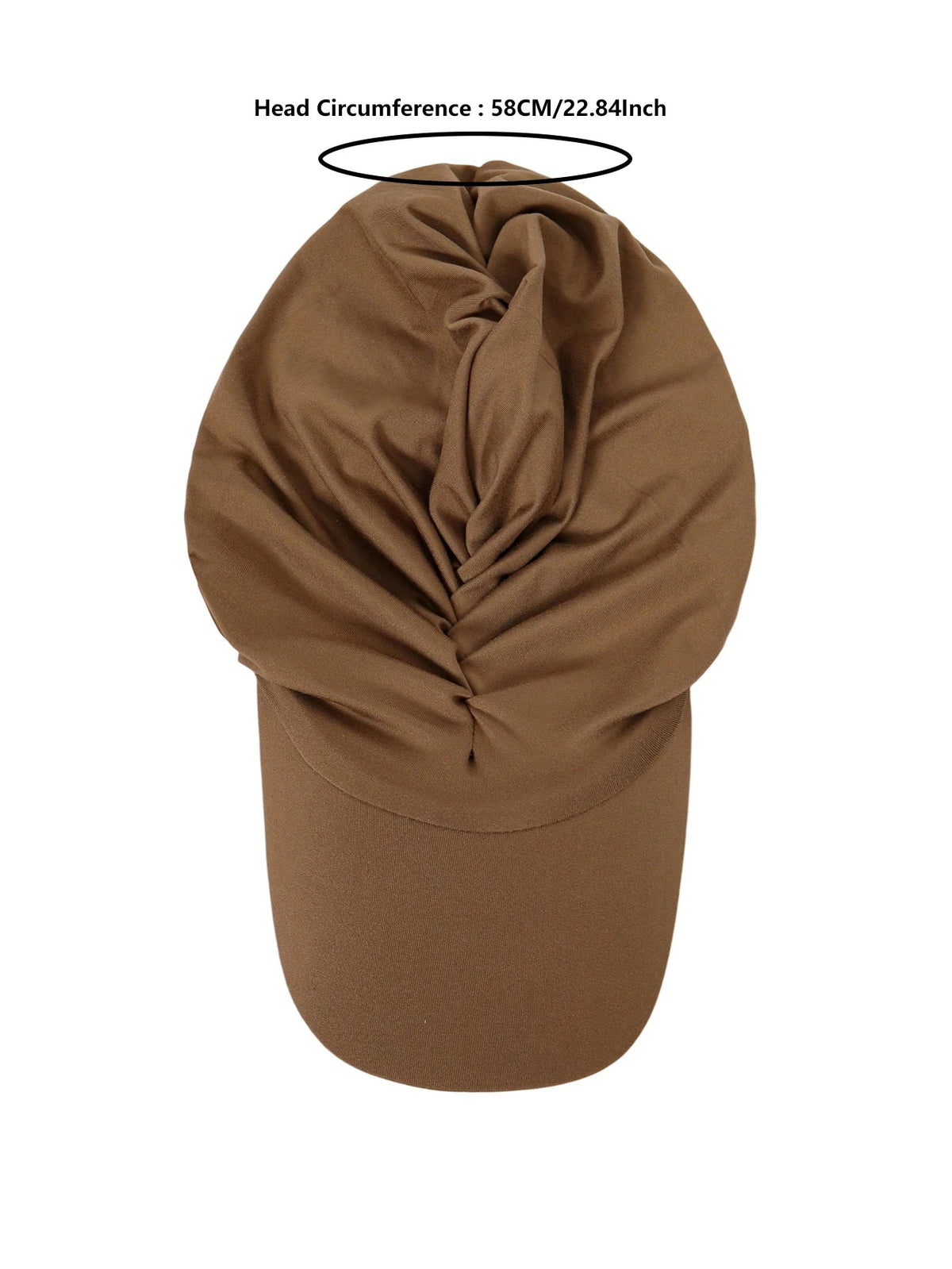 Women’s Wide Brim Headwrap Hat – Multicolor Muslim Turban Cap, Pullover Bonnet Sun Hat for Travel & Hair Loss Fashion