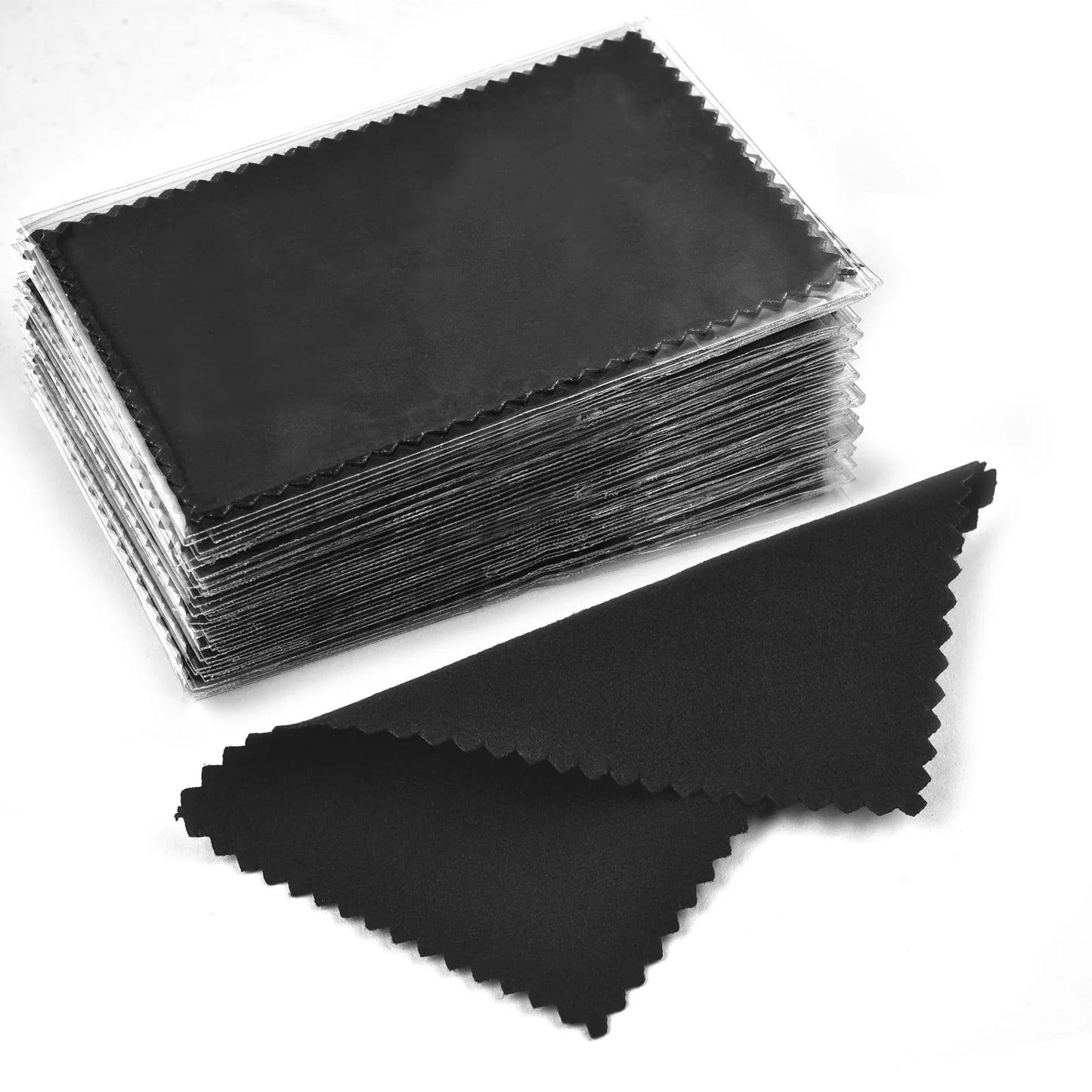 Silver Polishing Cloth – 8x8cm Reusable Jewelry Cleaning Wipes (10/50PCS) Anti-Tarnish