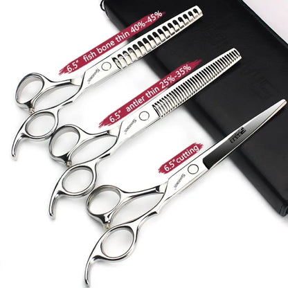 Professional Japanese Hair Cutting & Thinning Scissors – 6''/6.5''/7''/7.5'' Sharp Barber Shears for Salon & Home Use