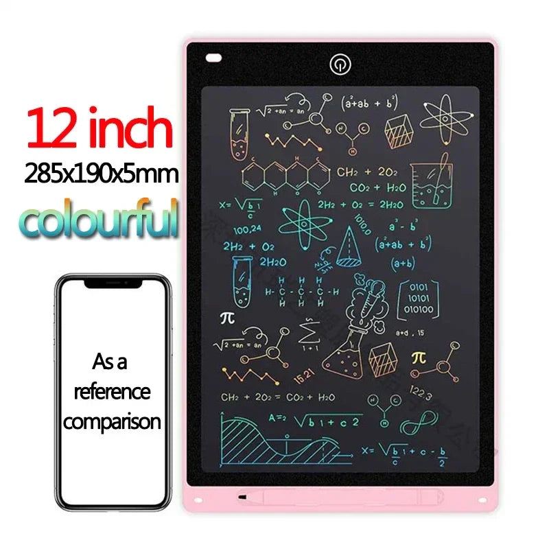 10/12 Inch LCD Writing Tablet - Drawing Board for Kids, Graffiti Sketchpad and Handwriting Blackboard, Magic Toy Gift